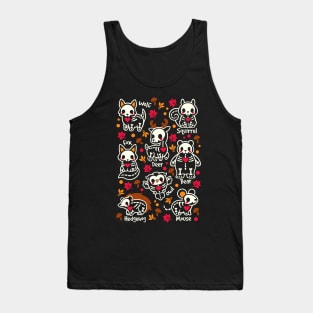 Autumn skeletons Tank Top